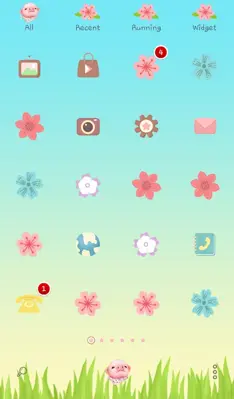 babypig pigri dodol theme android App screenshot 1