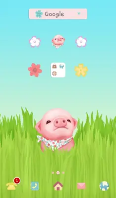 babypig pigri dodol theme android App screenshot 3